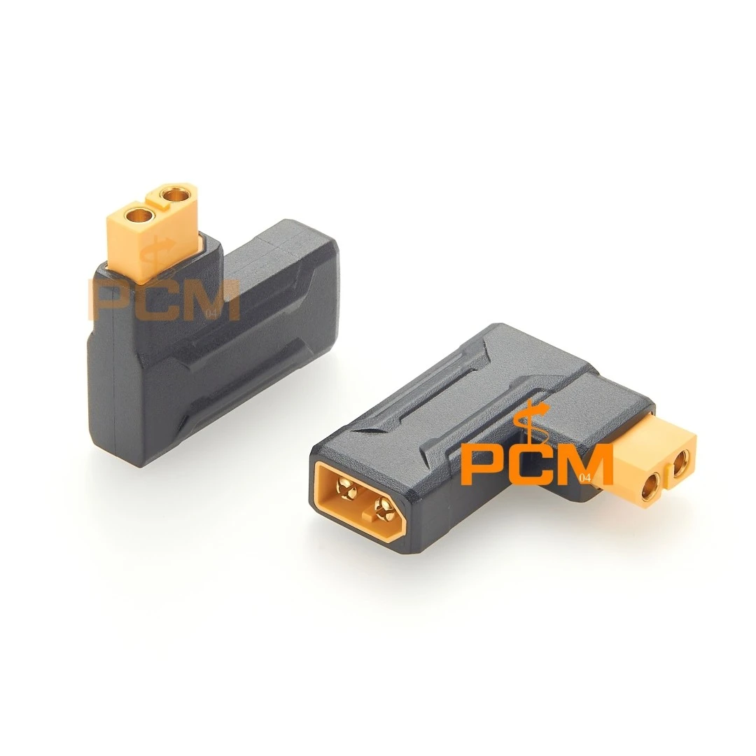 XT60 Male to Female Right Angle Adapter