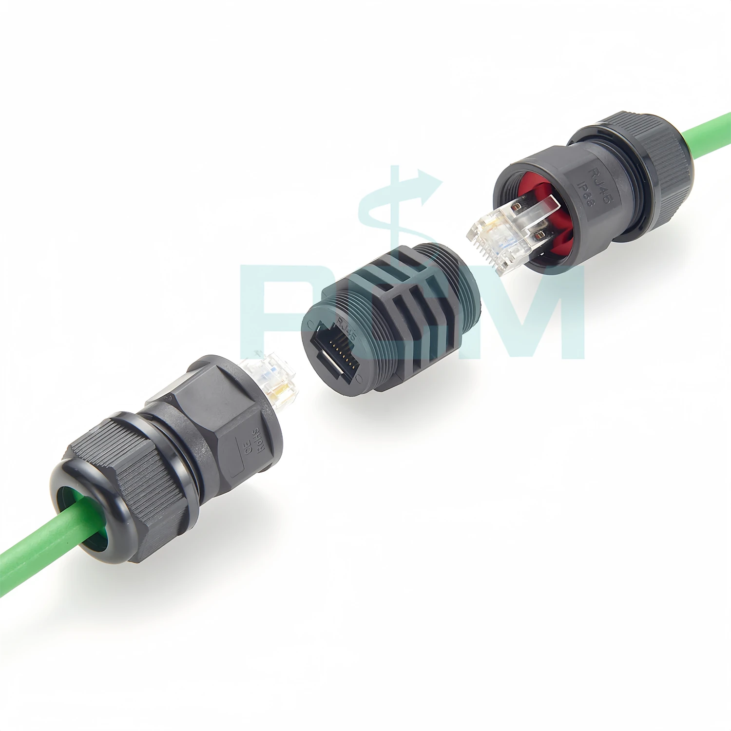 IP67 RJ45 coupler