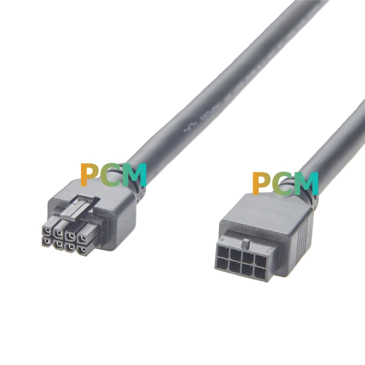 Molex 2147572083 Micro-Fit 3.0 Male To Female Cable 8 Circuits