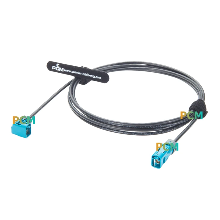 GMSL2 Waterproof Fakra Left Angle Cable factory