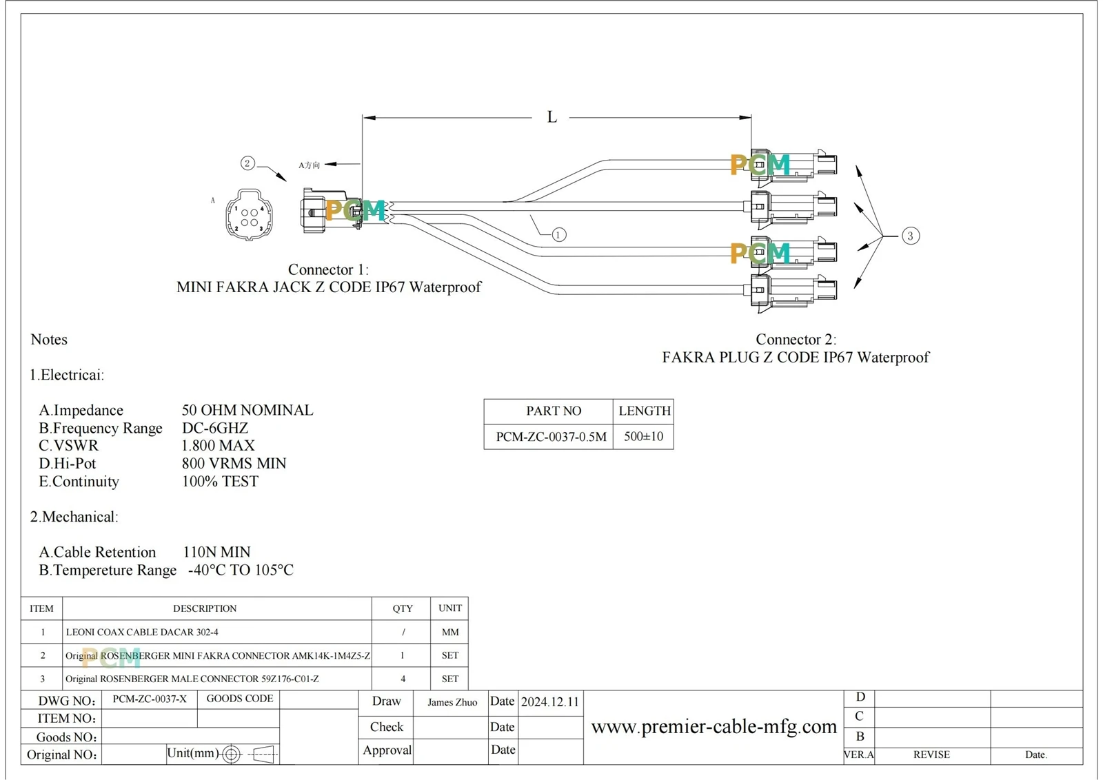 ZCL016-037-X AMK14K-1M4Z5-Z TO 59S14J-1M4T4-Z Z TO Z 05M Model 1100