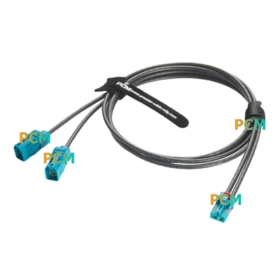 Cable de RF Mini Fakra de doble port a 2 Fakra