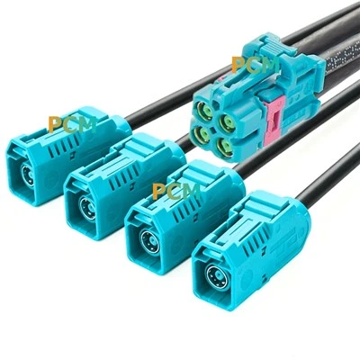 Rosenberger original 59Z163-003-Z Fakra a la brida SMB Mount RF Cable coaxial