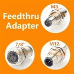 Connector de pas del panell M8 M12 7/8''