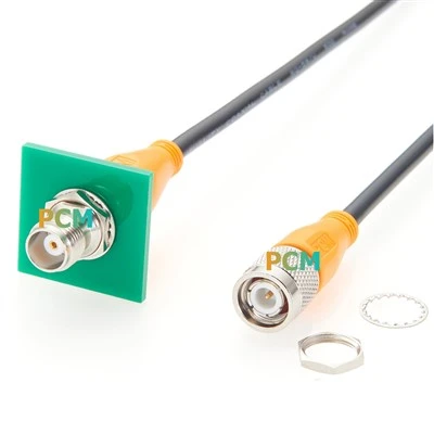 Cable de muntatge de panell TNC mascle a TNC femella RG58