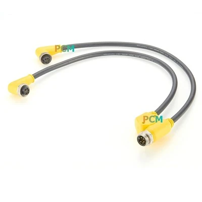 Profibus Devicenet Power Power Tap Cordset de 7/8 polzades Connector 5 Pals