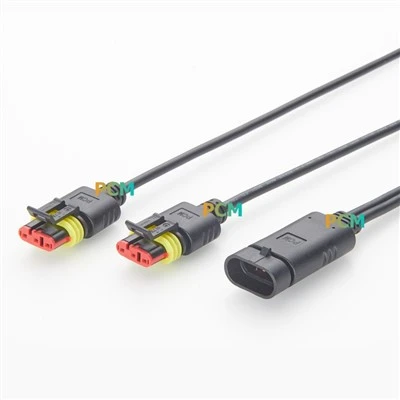 Cable divisor en Y de 4-pins Tyco AMP Superseal